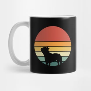 french bulldog vintage sun  for frenchie lover Mug